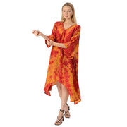 Pure Crepe Silk Long Kaftan (X-Large)