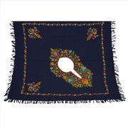 Pure Wool Hand Embroidered Poncho (Free Size)