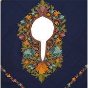 Pure Wool Hand Embroidered Poncho (Free Size)