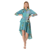 Pure Crepe Co-Ord Set, Upcycled