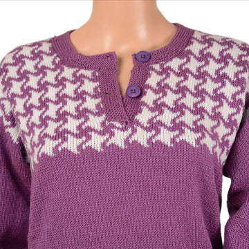 Woolen Hand Knitted Long Kurta Top (Large)