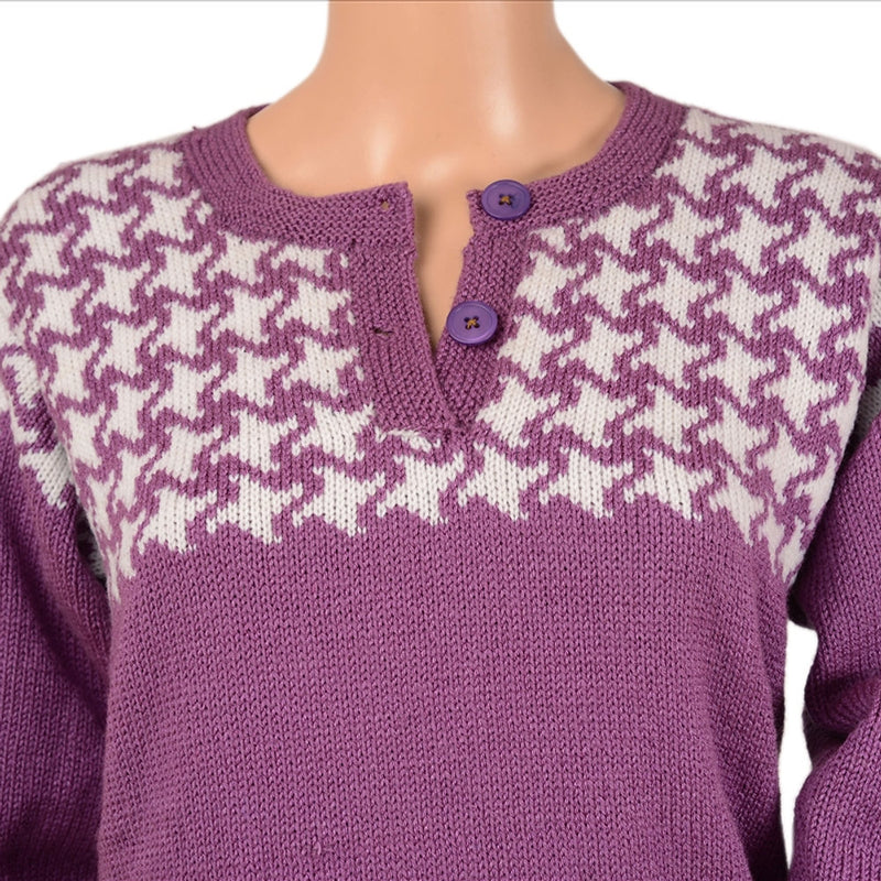 Woolen Hand Knitted Long Kurta Top (Large)