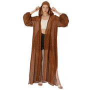 Pure Georgette Silk Long Shrug (Free Size)
