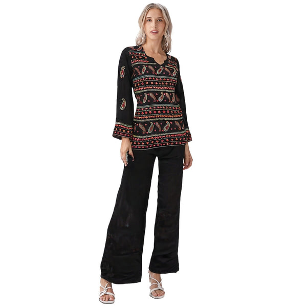 Party Wear Short Kurta Top (Large)