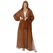 Pure Georgette Silk Long Shrug (Free Size)