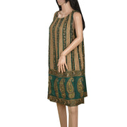 Pure Silk Hand Beaded Long Kurta Sequins Work (X-Lage)
