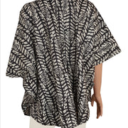 Cotton Embroidered Short Kaftan Top (Free Size)