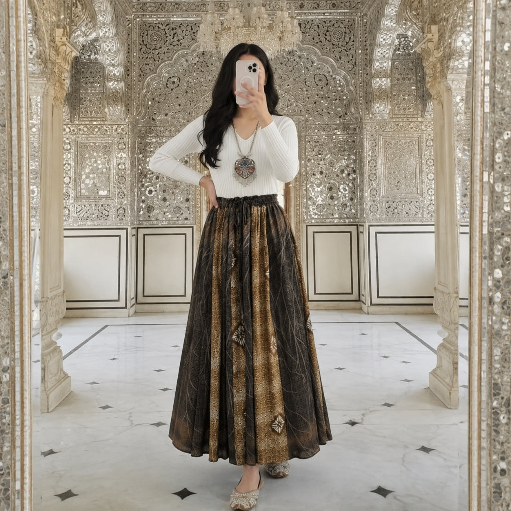Long Maxi Skirt - View 1